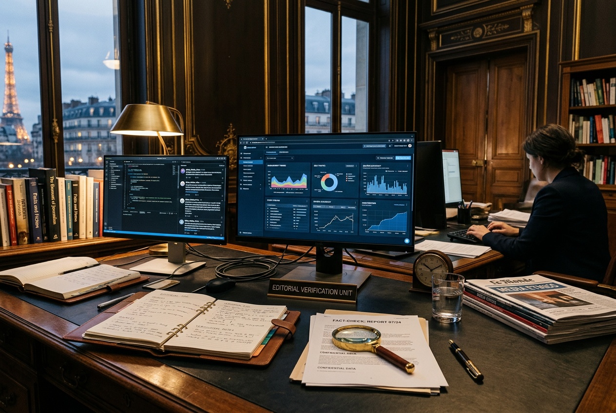Méthodologie d'évaluation éditoriale — bureau Gareccio