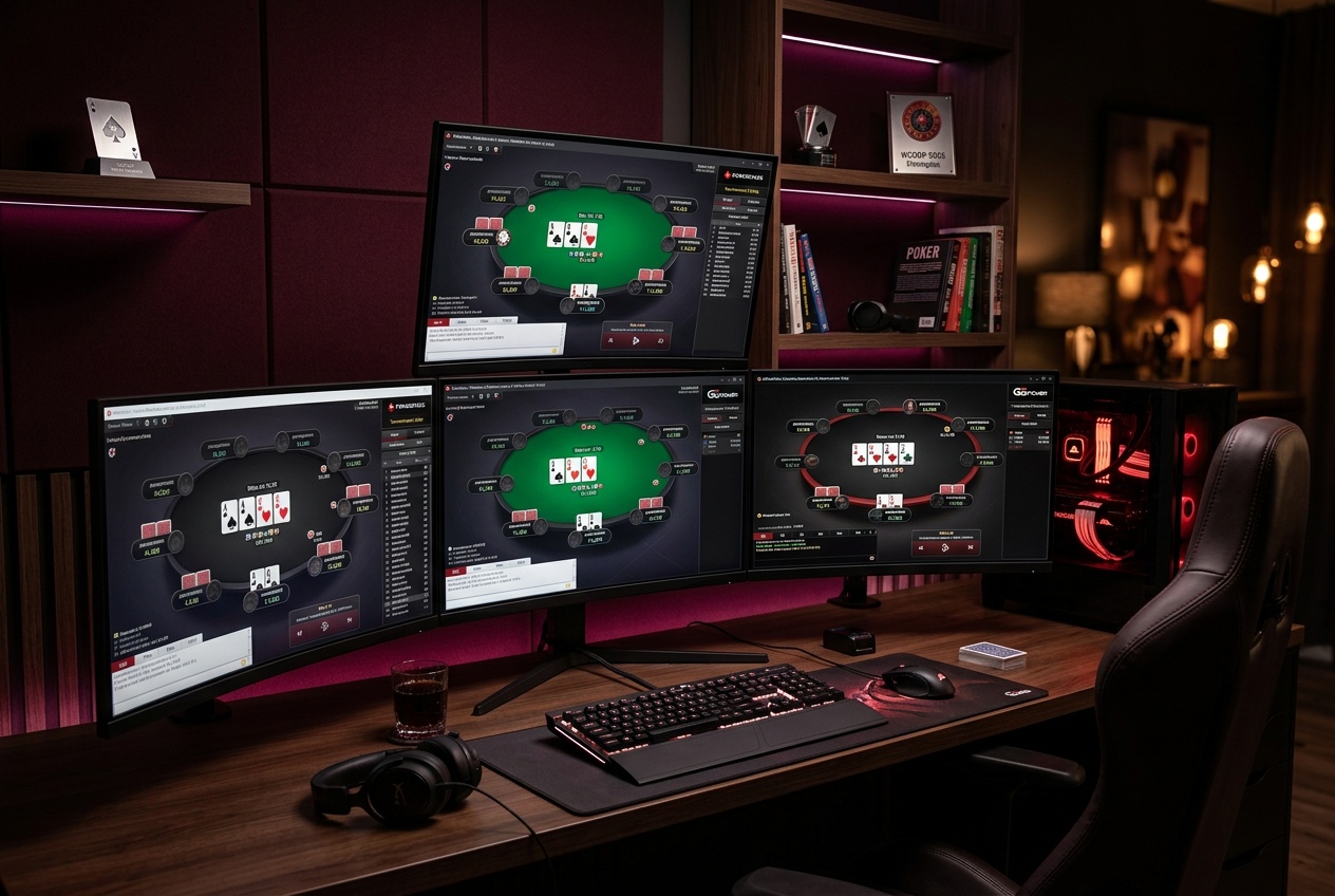 Poker en ligne sur ordinateur